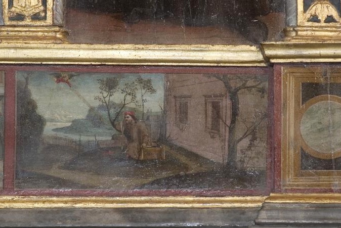 Pentimento dell'eretico Pelagio dopo la disputa con Agostino