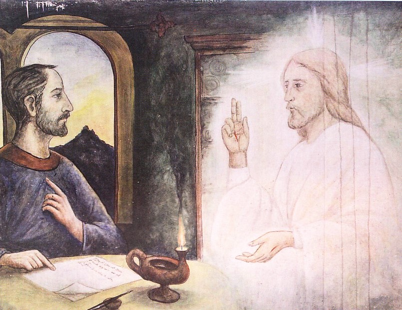 Agostino scrive il libro delle Confessioni
