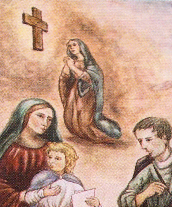 Monica prega per la conversione del figlio