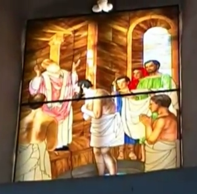 Battesimo di Agostino a Milano