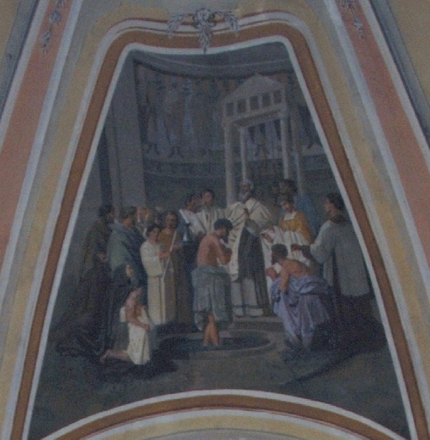 Battesimo di Agostino a Milano