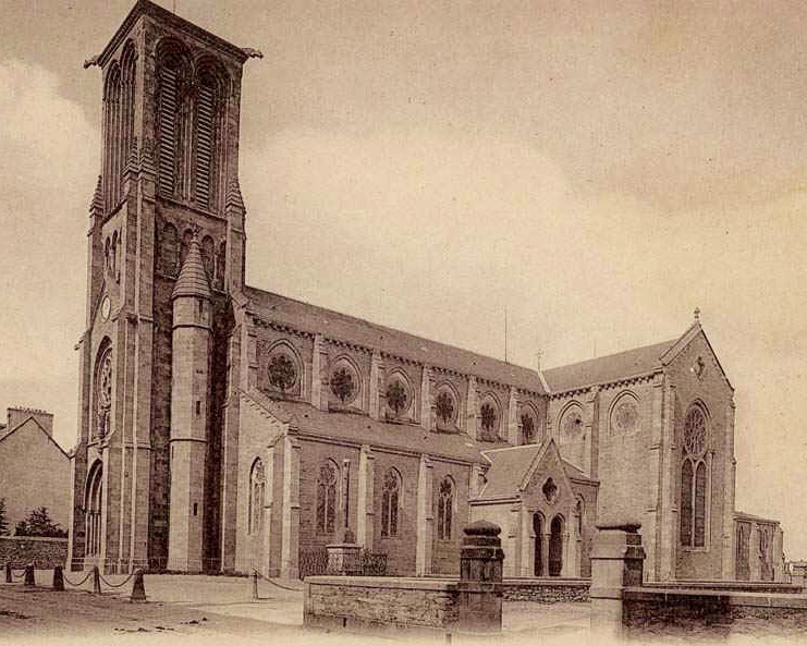 La chiesa del Sacro Cuore a Douarnenez