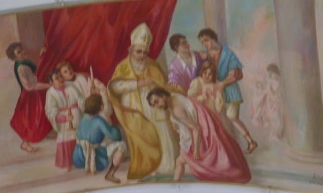 Il battesimo di sant'Agostino