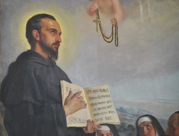 Agostino consegna la Regola