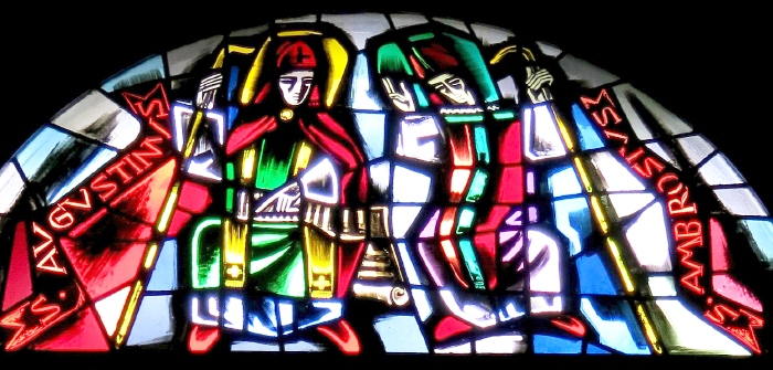 Sant'Agostino e sant'Ambrogio