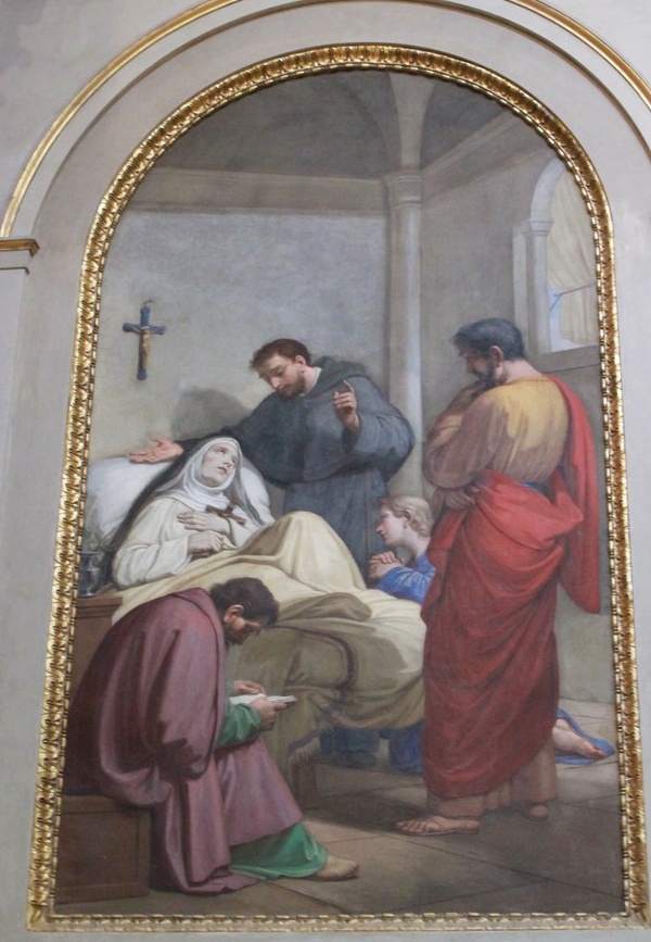 Morte di Monica a Ostia antica