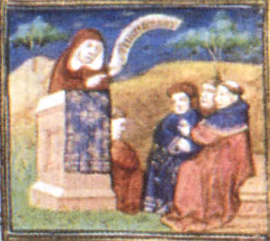 Agostino insegna a Milano: Breviario di Bedford alla Biblioteca Nazionale di Parigi lat. 17294