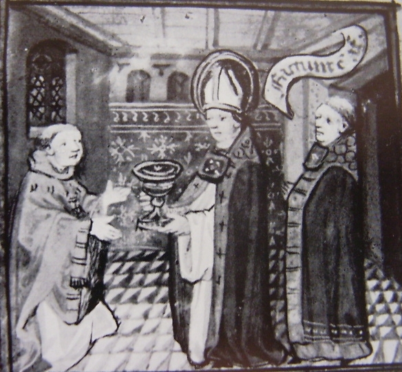 Agostino ordinato presbitero: Breviario di Bedford alla Biblioteca Nazionale di Parigi lat. 17294