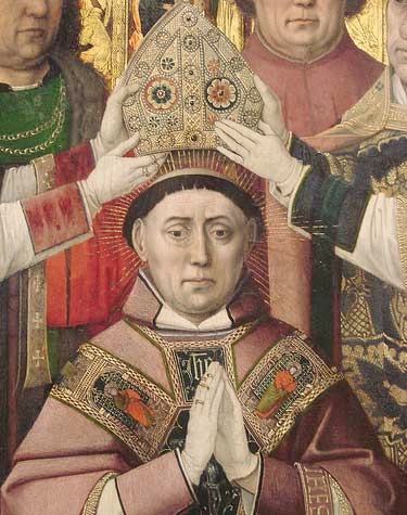 La Pala del Maestro di Bruges: Agostino consacrato vescovo al Metropolitan Museum di New York