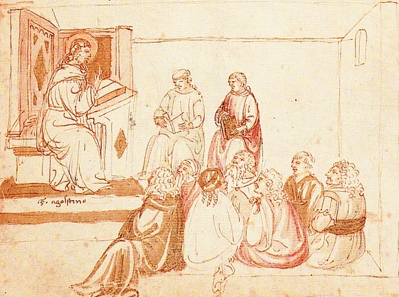 Agostino combatte i Manichei
