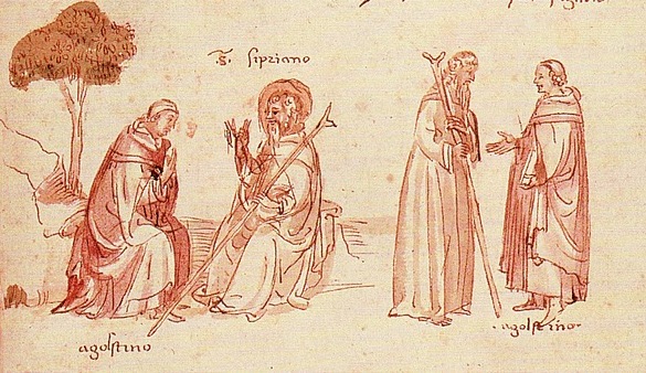 Agostino incontra Simpliciano