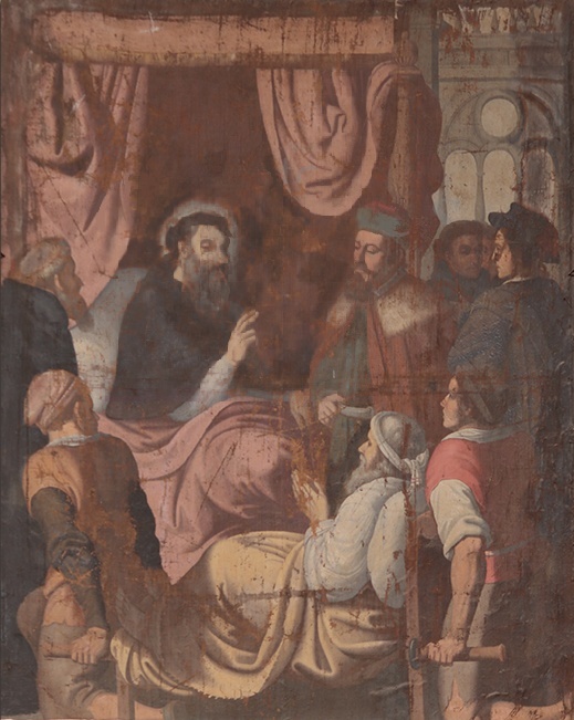 Agostino alla fine della sua vita guarisce un ammalato
