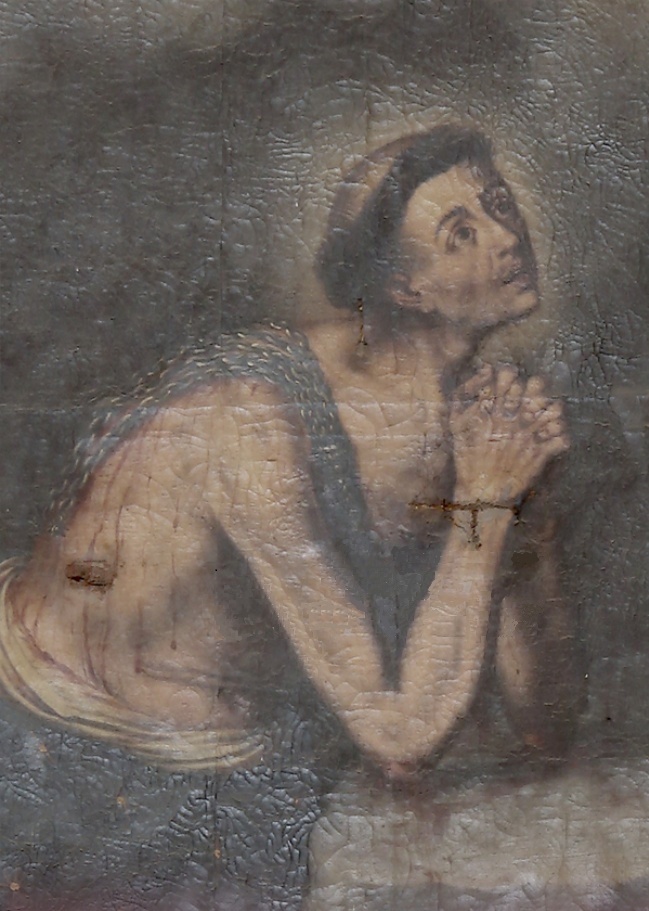 Nicola pregando vince le tentazioni del diavolo