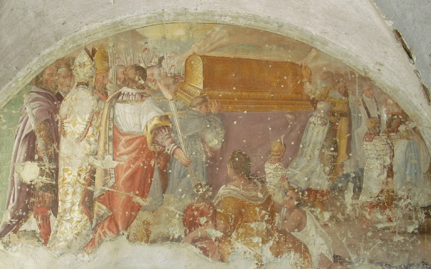 Traslazione delle spoglie di S. Agostino da Genova a Pavia, foto di Marco Mariotti Paradisi con l'autorizzazione del proprietario signor Paolo Massini