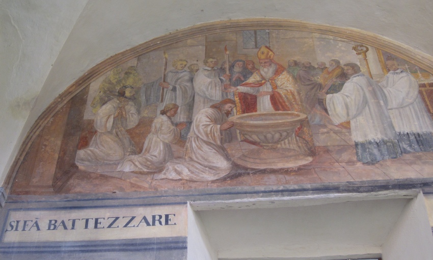 Il battesimo di sant'Agostino a Milano