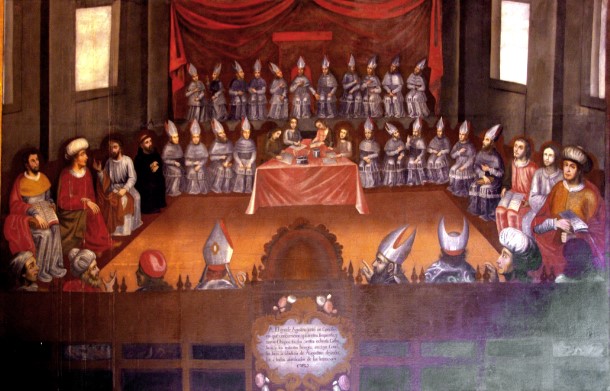 Agostino presiede il concilio di Cartagine