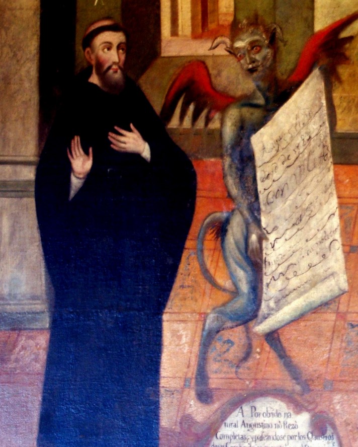 Agostino inganna il demonio