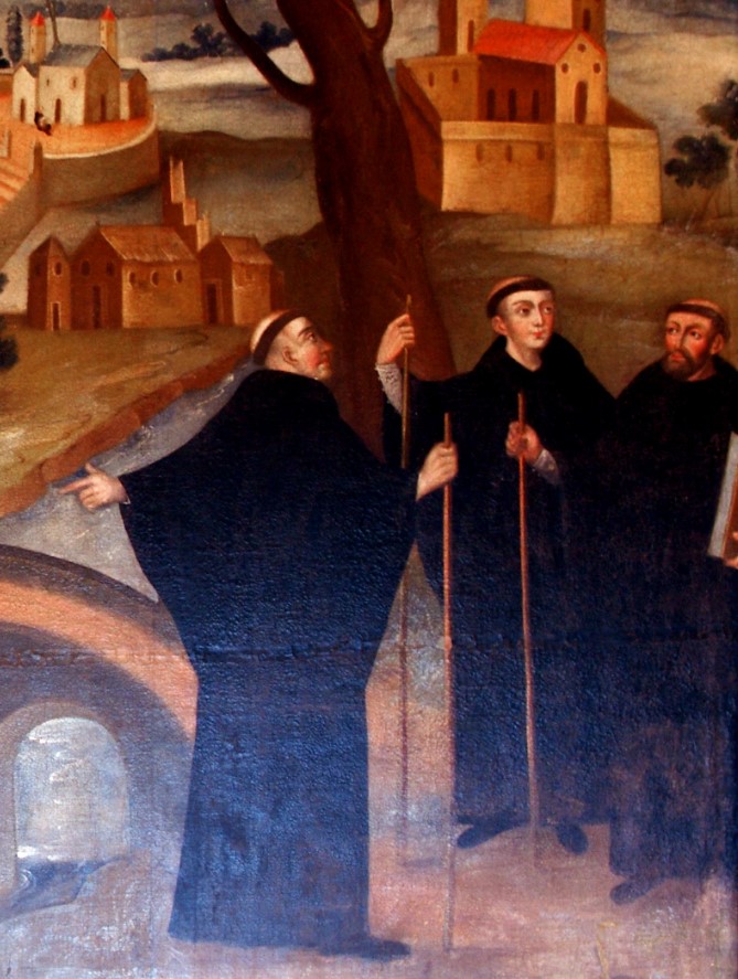 Agostino incontra gli eremiti di monte Pisano
