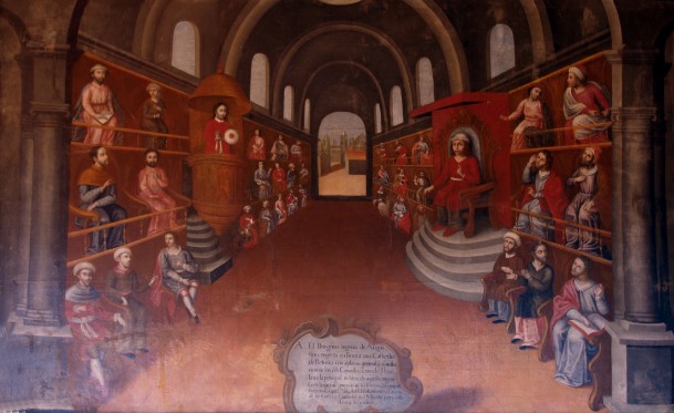 Agostino insegna retorica a Roma