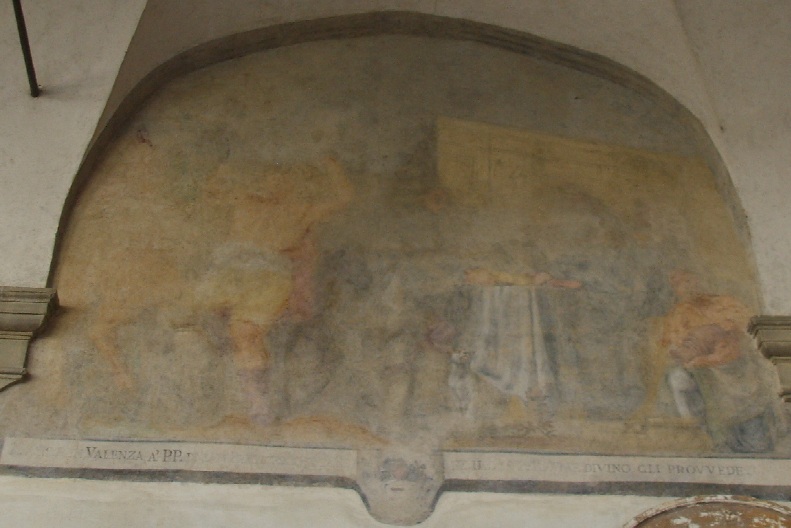 Tommaso da Villanova con premonizione divina procura il pane ai frati francescani