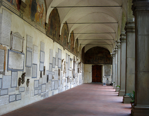 Chiostro dei Morti in Santo Spirito a Firenze