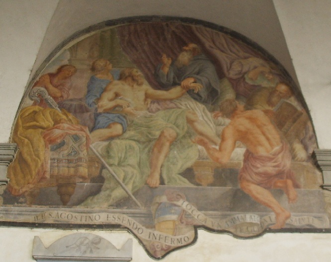 Sant'Agostino risana un malato