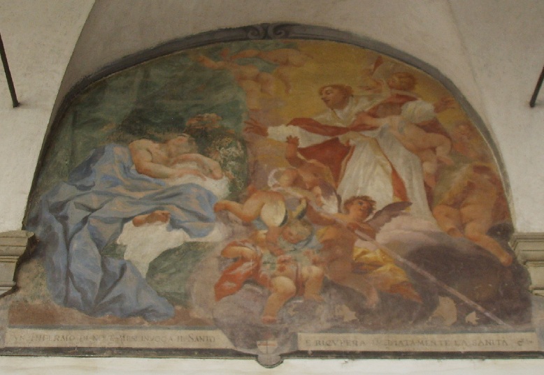 San Tommaso da Villanova risana un malato da nove mesi