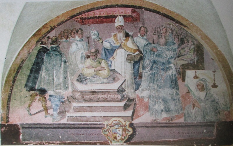 Battesimo di Agostino a Milano