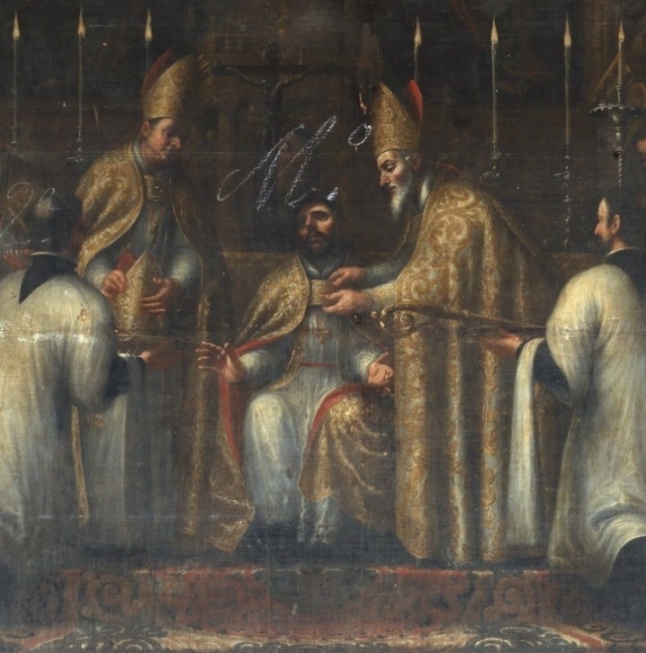 Agostino discute con Fortunato manicheo