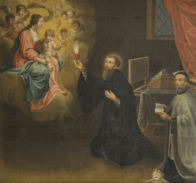 Agostino è ferito d'amore per il Cristo
