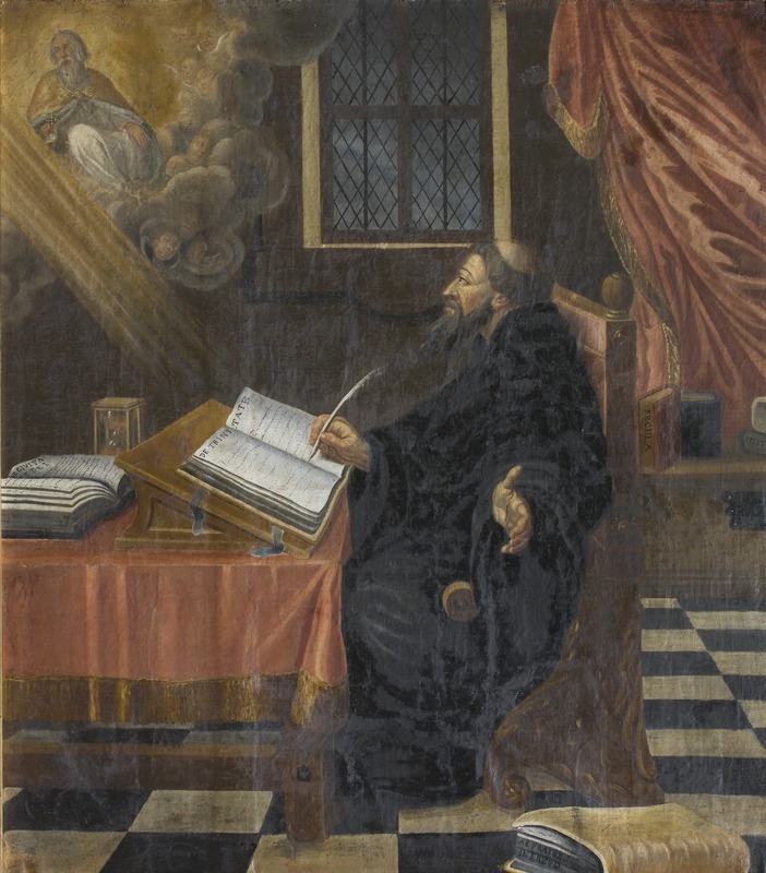 Agostino scrive il De Trinitate