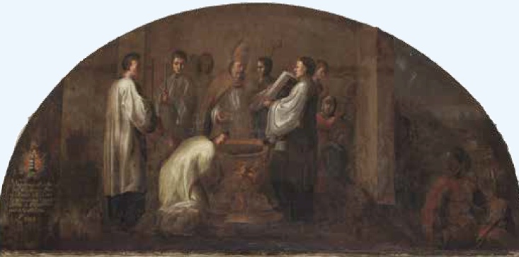 Battesimo di Agostino a Milano