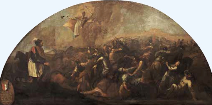 Agostino intercede per il duca di Mantova