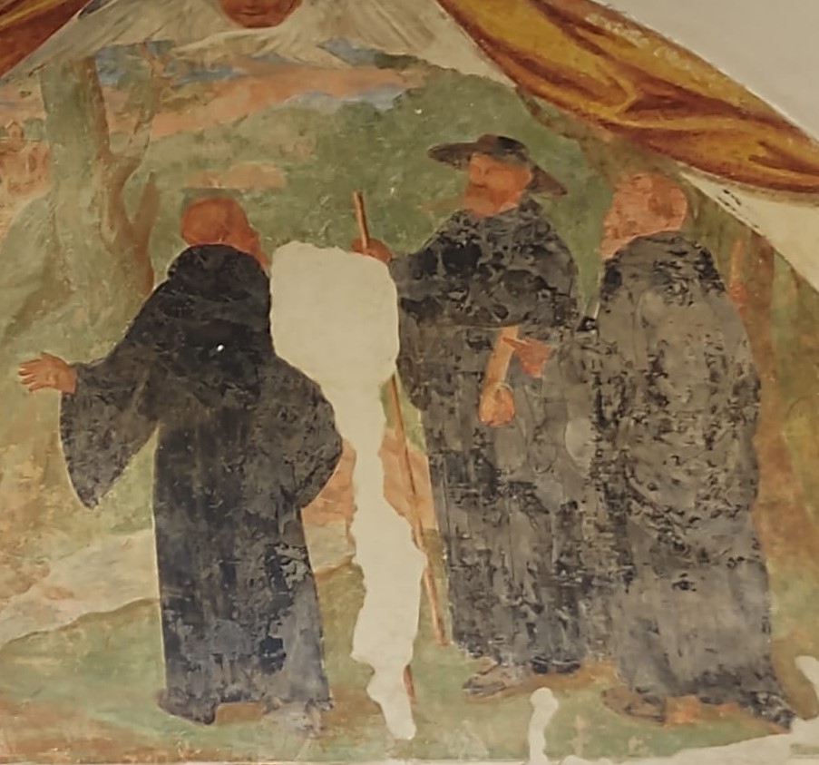 Agostino in visita agli eremiti del monte Pisano