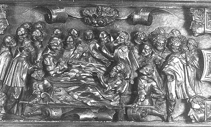 Agostino alla fine della sua vita guarisce un ammalato