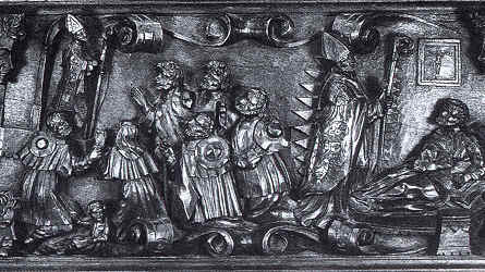 Agostino defunto guarisce un priore