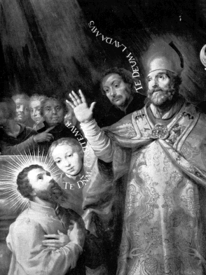 La leggenda del Te Deum nella Tavola dipinta da Martinus Pepijn per la Cappella dell'Ospedale di Santa Elisabetta ad Anversa