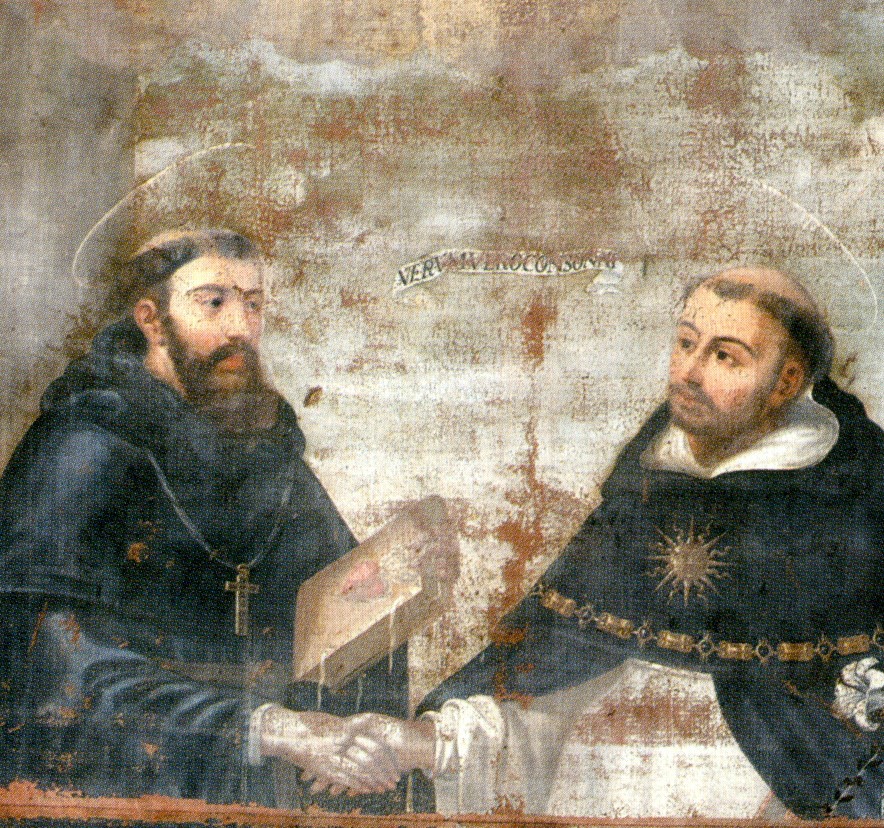 Agostino e san Tommaso, opera di Miguel de Santiago nel convento agostiniano di Quito