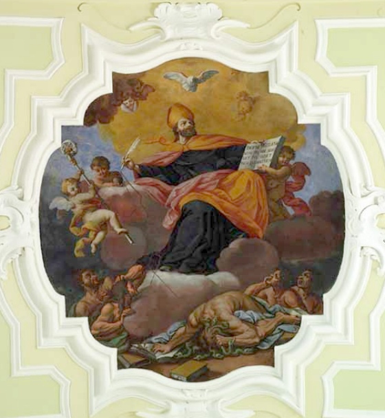 Agostino combatte gli eretici