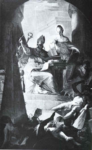 Agostino confuta gli eretici
