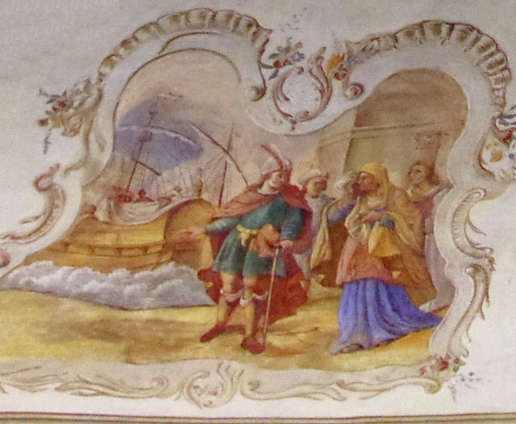 Agostino parte per Roma