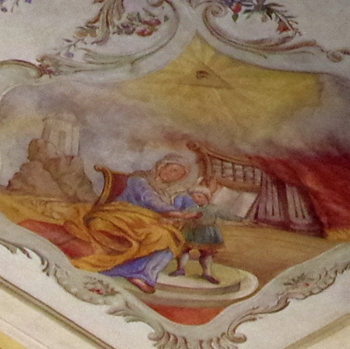 Monica insegna ad Agostino il nome di Gesù