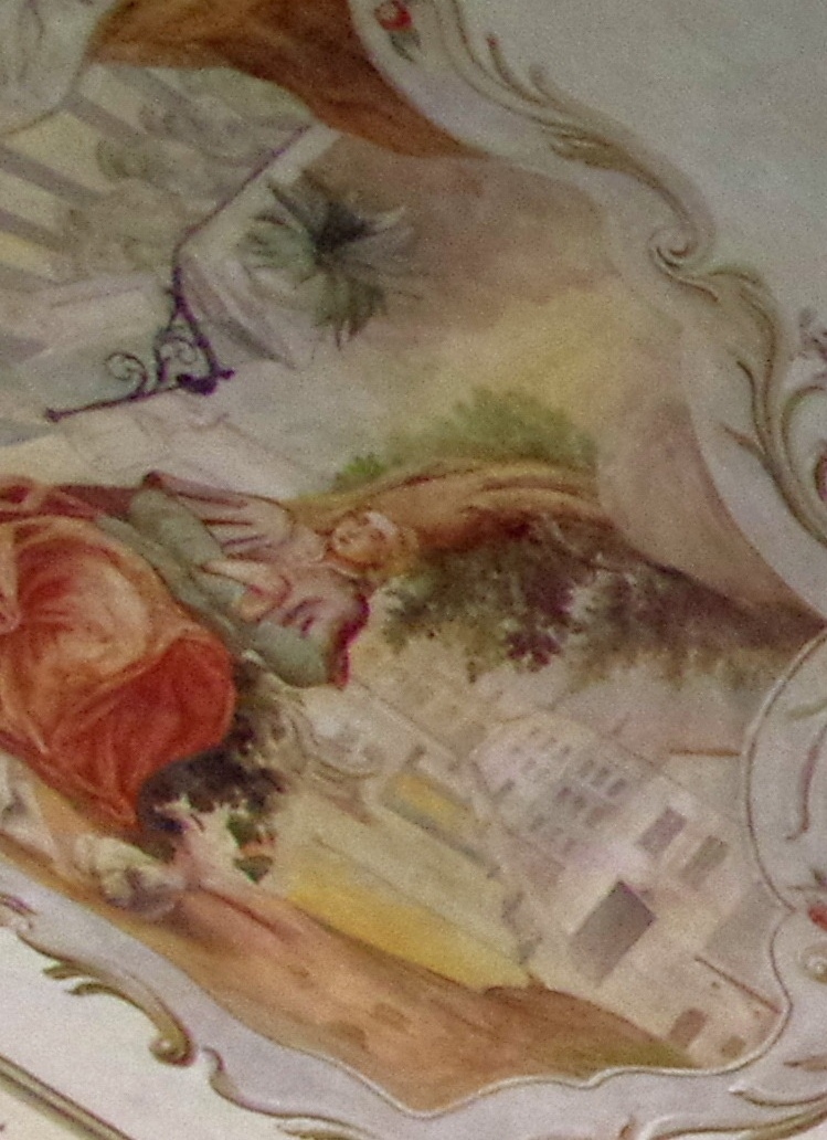Agostino e la scena del tolle lege nel giardino di Milano