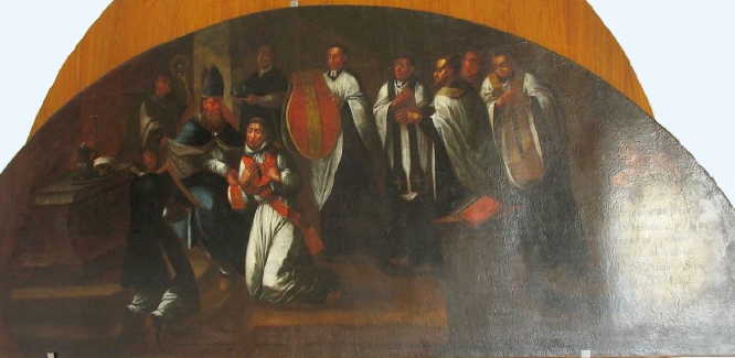 Agostino consacrato sacerdote