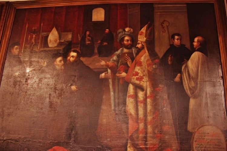 Vestizione di Agostino