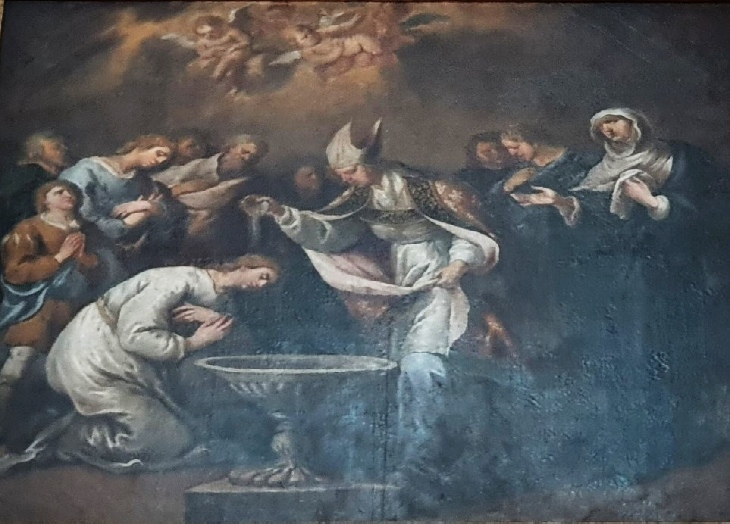 Battesimo di sant'Agostino di Bento Coelho da Silveira