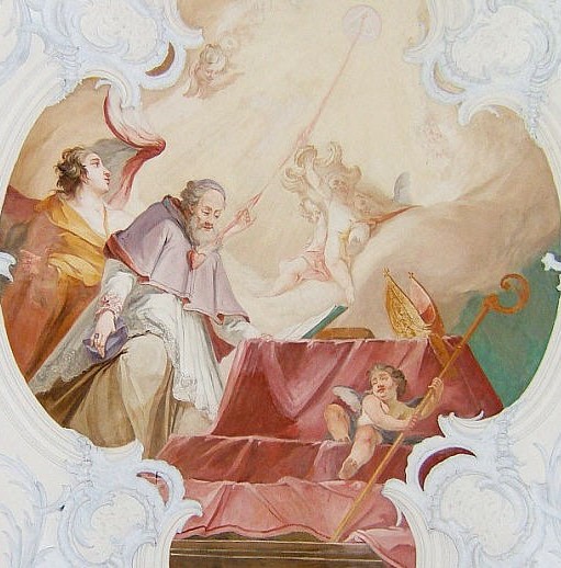 Agostino è infiammato dall'amore di Dio