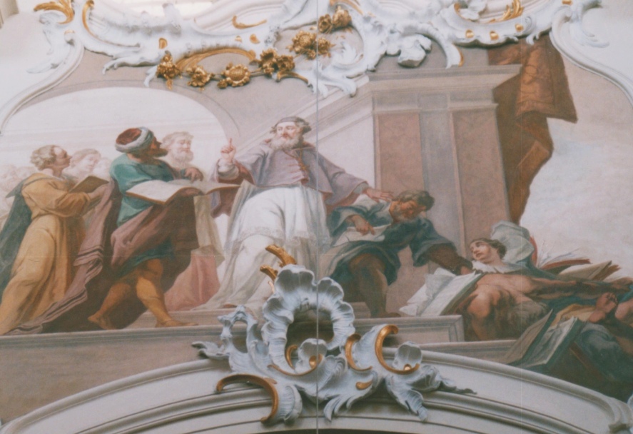 Agostino combatte gli eretici