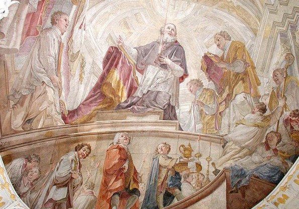 Vestizione episcopale di Agostino