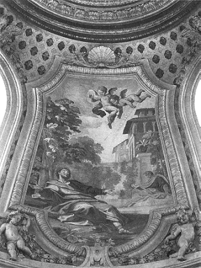 La scena del Tolle lege nella chiesa aux Invalides a Parigi